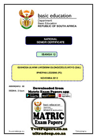 NSC 2012 IsiXhosa SAL P2 Nov 2012.pdf